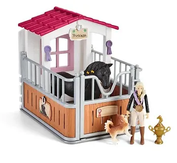 Schleich Zestaw figurek Zagroda dla koni Tori Princess