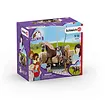 Schleich Zestaw figurek Myjnia dla koni Horse Club Emily Luna