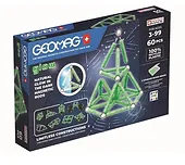 Geomag Klocki magnetyczne Glow Recycled 60 elementów