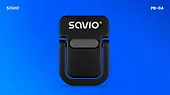 Savio Stopki do laptopa czarne PB-04