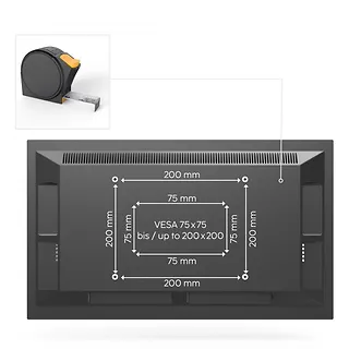 Hama Uchwyt LCD/LED vesa 200x200 48 cali