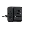 WEKOME Ładowarka / Adapter podróżny Pop Digital Series  EU / UK / US / AU + 3x USB-C & 2x USB-A 30W Czarny