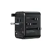 WEKOME Ładowarka / Adapter podróżny Pop Digital Series  EU / UK / US / AU + 3x USB-C & 2x USB-A 30W Czarny