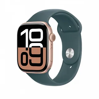 Apple Pasek sportowy w kolorze górskiego jeziora do koperty 46 mm - rozmiar M/L