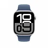 Apple Pasek sportowy w kolorze denimu do koperty 46 mm - rozmiar M/L