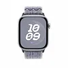 Apple Opaska sportowa Nike w kolorze szarym/niebieskim do koperty 46 mm