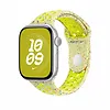 Apple Pasek sportowy Nike w kolorze promiennym zielonożółtym do koperty 46 mm - rozmiar S/M