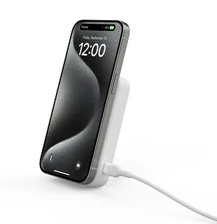 Belkin Powerbank ze standem 10000mAh Qi2 MagSafe Biały