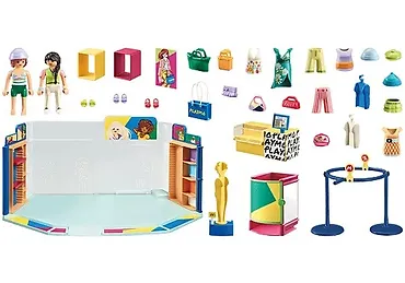 Playmobil Zestaw My Life 71534 Butik odzieżowy