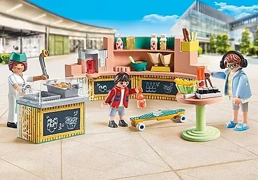 Playmobil Zestaw My Life 71538 Bar z przekąskami