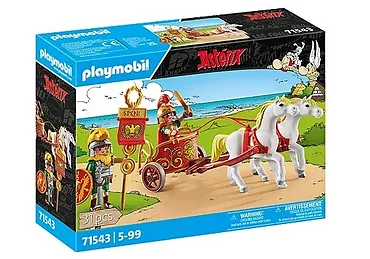 Playmobil Zestaw Asterix 71543 Rzymski rydwan