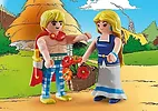 Playmobil Zestaw Asterix 71544 Tragikomiks i Falbala