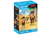 Playmobil Zestaw Asterix 71545 Cebullanka z Grzanka i Pepe