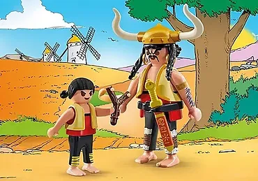 Playmobil Zestaw Asterix 71545 Cebullanka z Grzanka i Pepe