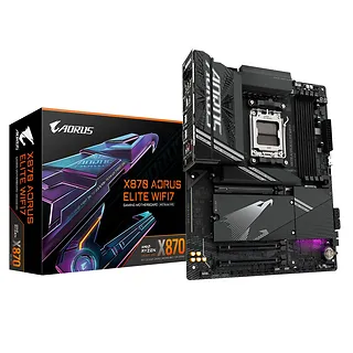 Gigabyte Płyta główna X870 A ELITE WIFI7  AM5 4DDR5 HDMI/USB-C ATX