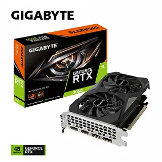 Gigabyte Karta graficzna RTX 3050 WINDFORCE OC 6 GB GDDR6 96bit 2DP/2HDMI