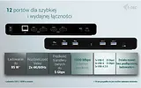 i-tec Stacja dokująca Universal Dual 4K Display Power Delivery 85W