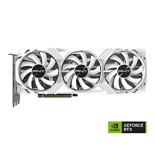 PNY Karta graficzna GeForce RTX 4070 Ti SUPER 16GB VERTO OC WHITE