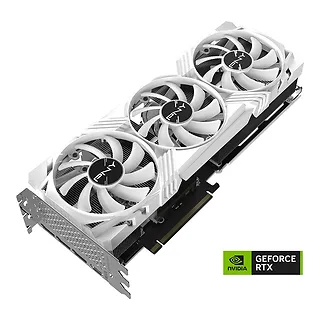 PNY Karta graficzna GeForce RTX 4070 Ti SUPER 16GB VERTO OC WHITE