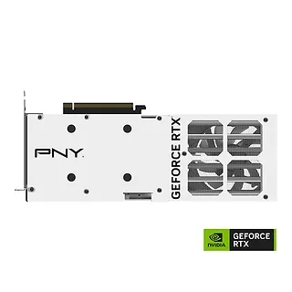 PNY Karta graficzna GeForce RTX 4070 Ti SUPER 16GB VERTO OC WHITE