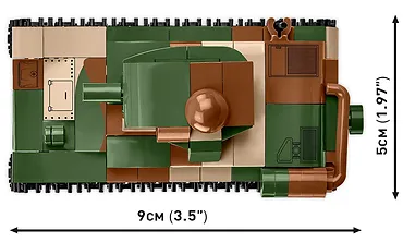 Cobi Klocki Klocki WWII Renault R-35 258 klocków