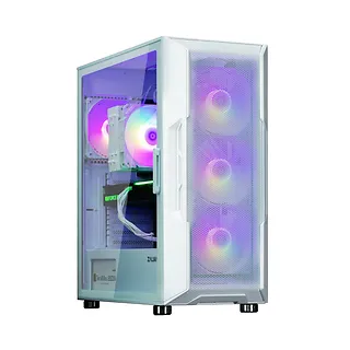 Zalman Obudowa I3 Neo ATX Mid Tower White ARGB fan x4