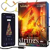 TWINKLY Inteligentne lampki dekoracyjne Strings USB-C (Candies) 200 LED RGB, świece, zielony przewód, 12 m