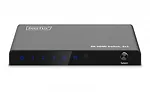 Digitus Przełącznik/Switch 8K HDMI 3x1, 60Hz (4:4:4), HDR, HDCP 2.3, pilot, Czarny