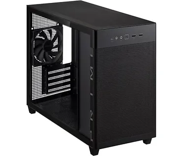 Asus Obudowa Prime AP201 Tempered Glass MicroATX czarna