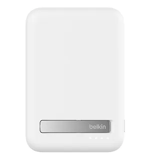 Belkin Powerbank ze standem 8000mAh Qi2 MagSafe Biały