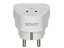 Adapter podróżny Savio AP-01 gniazdo US - wtyk EU