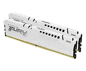 Kingston Pamięć DDR5 Fury Beast White 32GB(2*16GB)/6000  CL36