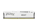 Kingston Pamięć DDR5 Fury Beast White 32GB(2*16GB)/6000  CL36