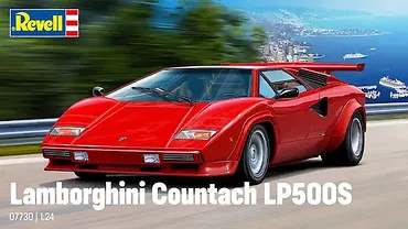 Revell Model plastikowy Lamborghini Countach LP500 1/24