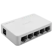 Qoltec SWITCH przełącznik sieciowy 5 x port RJ45 | 1000Mbps | Fast      Ethernet | LAN