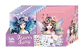 Stnux Zestaw z karteczkami, naklejkami Flower Fairy Display 12 sztuk