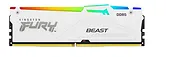 Kingston Pamięć DDR5 Fury Beast RGB 32GB(2*16GB)/6000 CL36 EXPO biała