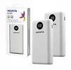 Adata Powerbank P20000QCD 20000mAh Biały QC/PD