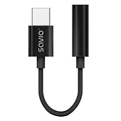 Savio Adapter audio - USB-C Jack 3,5mm. AK-74