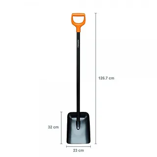 Fiskars Szufla metalowa z rączka Solid 1066718