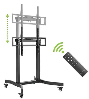 Techly Stojak mobilny 55-100 cali 120kg elektryczny