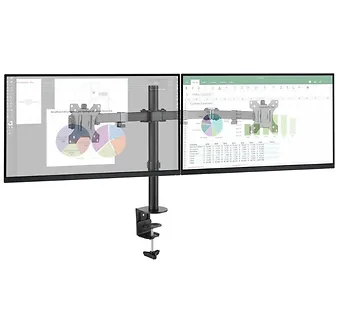 Techly Uchwyt biurkowy na dwa monitory 13-32 cali 8kg