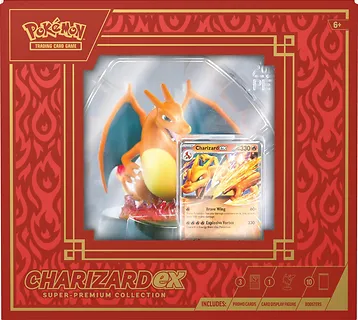 Pokemon TCG Karty Charizard Ex Super Premium Collection