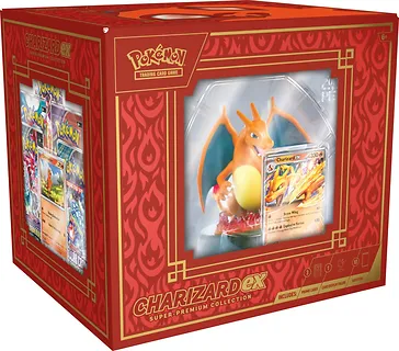 Pokemon TCG Karty Charizard Ex Super Premium Collection