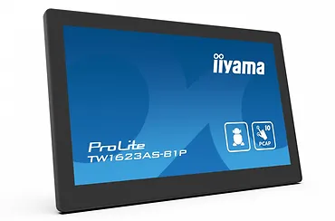 IIYAMA Monitor 16 cali TW1623AS-B1P,10P.DOT.IPS,ANDROID13,WIFI,24/7,RJ45,   HDMI,3xUSB