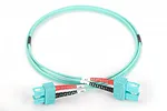 Digitus Patch cord światłowodowy FO SC-SC MM 50/125 OM3 duplex LSOH 3m, Turkusowy