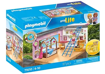 Playmobil Zestaw figurek My Life 71610 Pokój dziecięcy