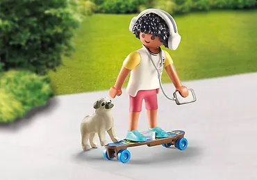 Playmobil Zestaw figurek My Life 71612 Chłopiec z psem