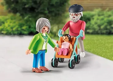 Playmobil Zestaw figurek My Life 71613 Dziadkowie z wnukiem