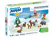 Playmobil Figurki Junior 70297 Śnieżne Boże Narodzenie - kalendarz adwentowy